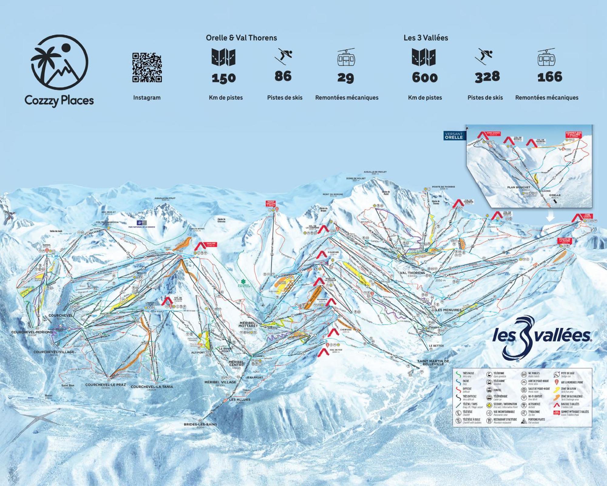 Cozyloge, Orelle & Les 3 Vallees エクステリア 写真
